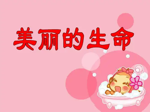 人教版四年级社会上册《美丽的生命》PPT课件(3篇)
