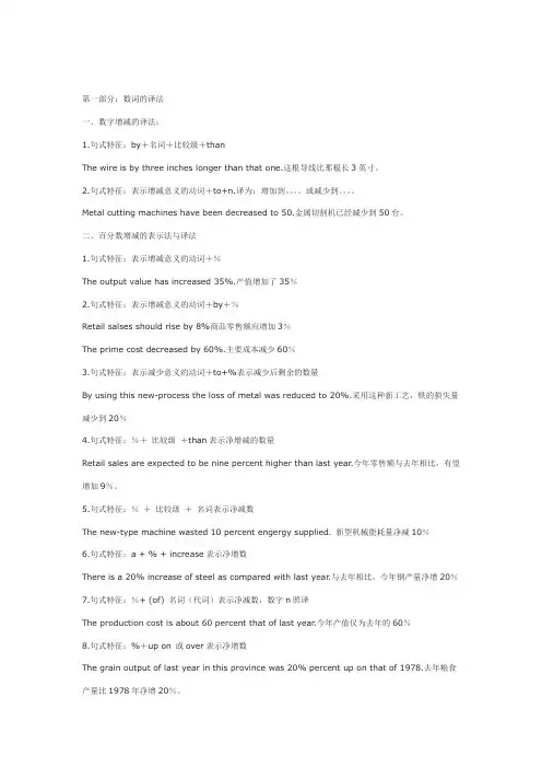 最全面的英语翻译笔记