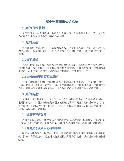 高中物理图像知识总结