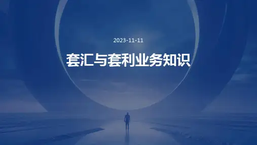 套汇与套利业务知识