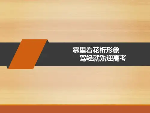 小说人物形象   公开课 PPT