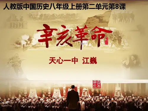 辛亥革命说课课件