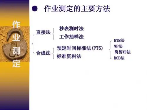 第6章秒表时间研究-工业工程