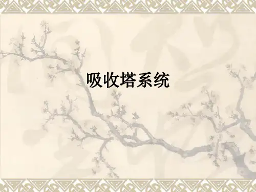 吸收塔系统ppt课件