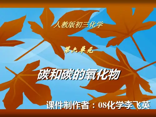 二氧化碳制取的研究PPT课件16(说课) 人教版优质课件