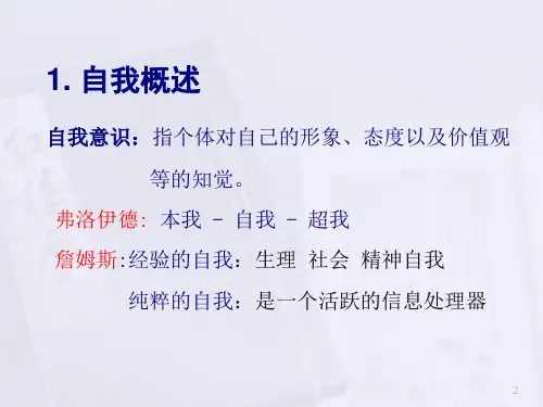 如何认识自己自我课件