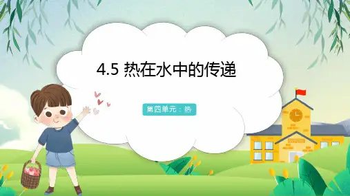 教科版五年级下册科学4.5 热在水中的传递课件