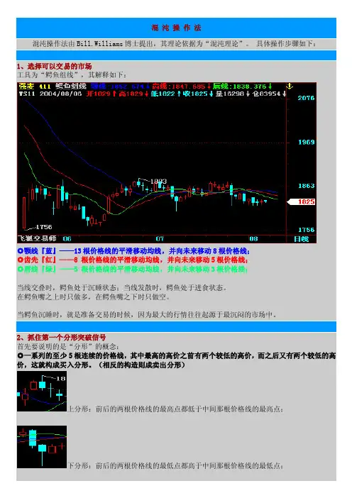 混沌操作法操作步骤