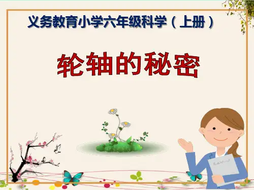 《轮轴的秘密》义务教育小学六年级科学(上册)