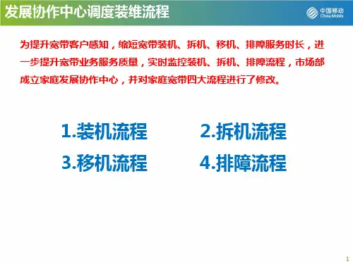 装维流程