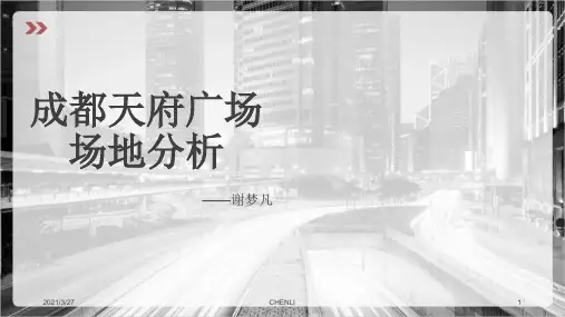 四川天府广场广场案例分析