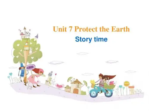 小学英语牛津译林苏教版六年级上册(新版)Unit7 Protect the Earth Story time课件