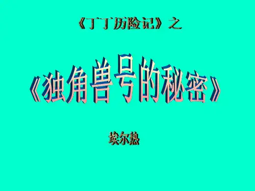 丁丁历险记课件最新