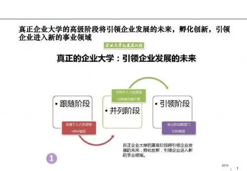 全面认识企业大学的张图ppt课件