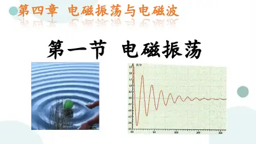 4.1 电磁振荡  课件-2024-2025学年高二下学期物理人教版(2019)选择性必修第二册 