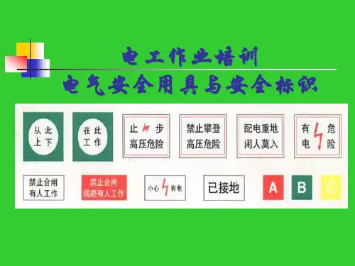 安全工器具与标识(专项)