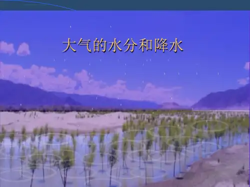 大气的水分和降水ppt课件