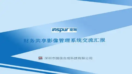 国信-财务共享影像管理系统交流汇报0603-