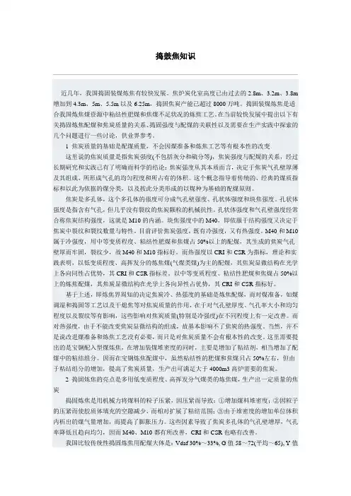 捣鼓焦知识