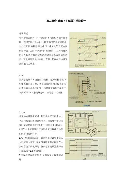 建筑设计防火规范图解