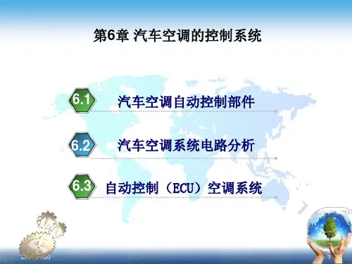 汽车空调的控制系统课件