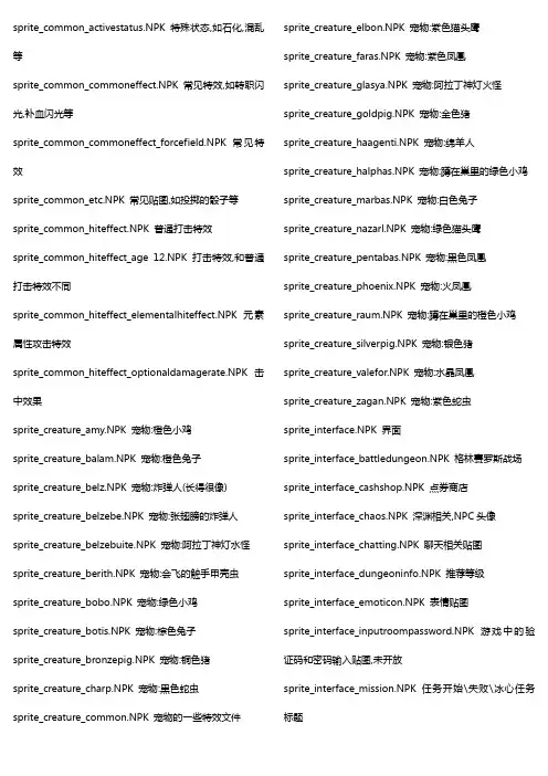 dnf EX imagespack2 文件名详解