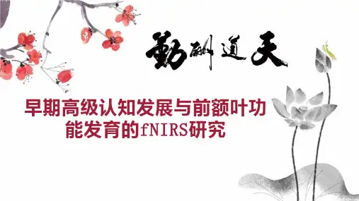 早期高级认知发展与前额叶功能发育的fNIRS研究