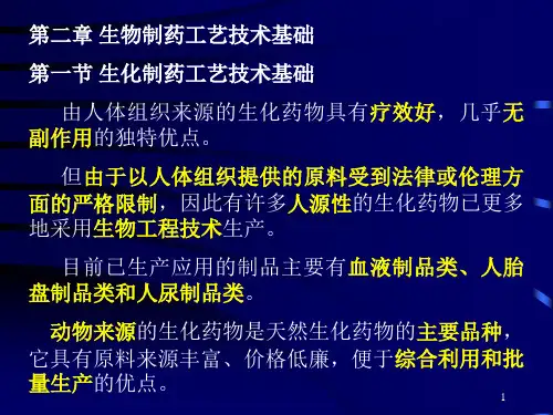 生物制药工艺技术基础演示课件