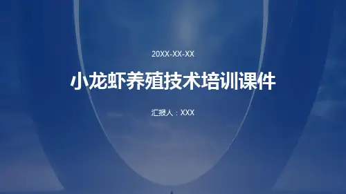 小龙虾养殖技术培训课件