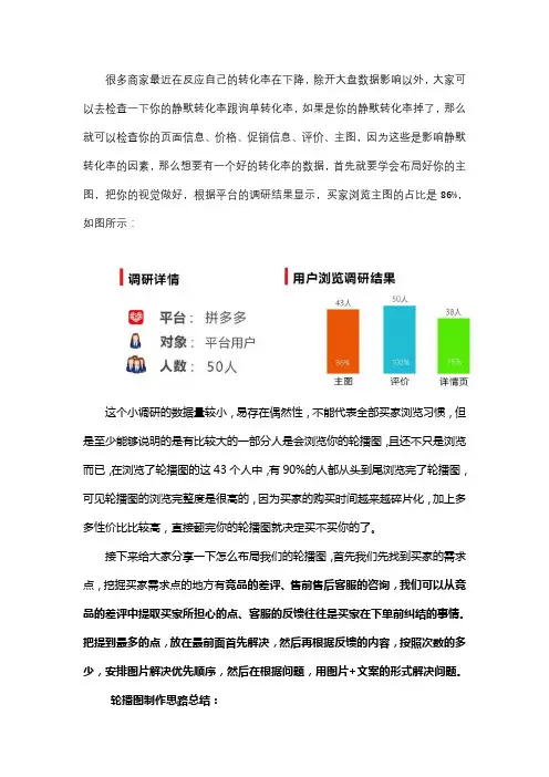 10张轮播主图设计(淘宝、拼多多电商)