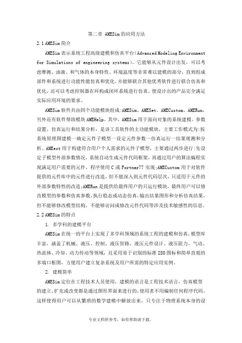 AMESIM介绍