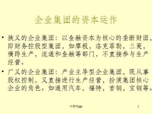 《资本运作》PPT课件