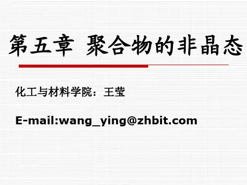 第五章  聚合物的非晶态