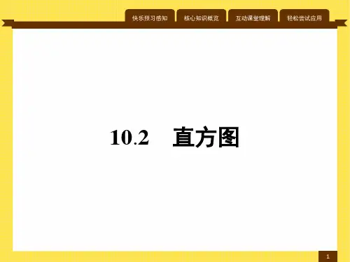 最新人教版七年级数学下册第十章直方图(第1课时)1