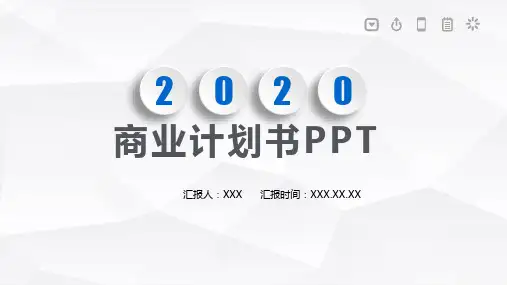 城市合伙人商业计划书ppt模板