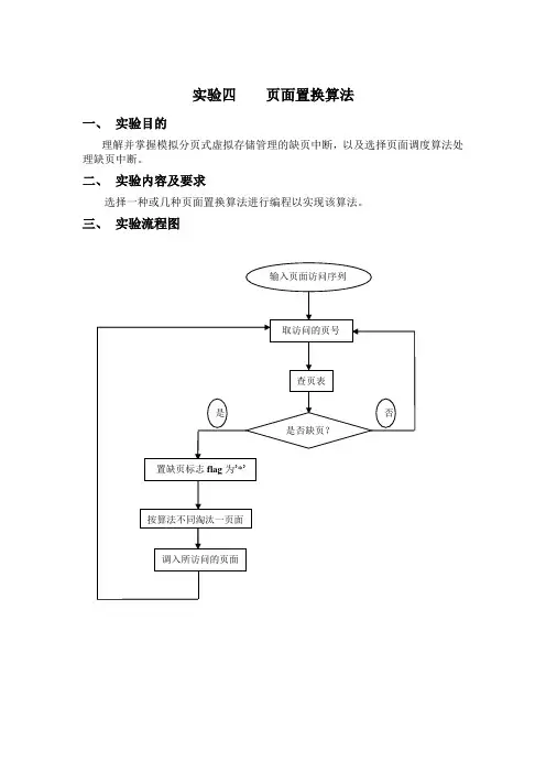 页面置换算法(FIFO算法_LRU算法)