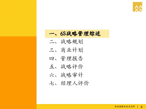 华润集团的战略管理实践共41页PPT资料