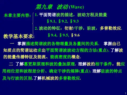 第九章 第二讲 波的干涉