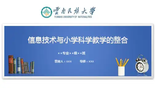 本科毕业论文答辩ppt模板