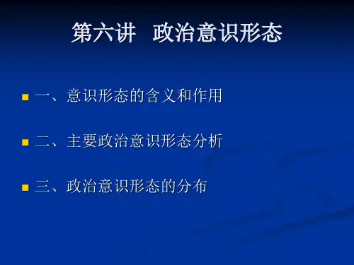 政治意识形态分析