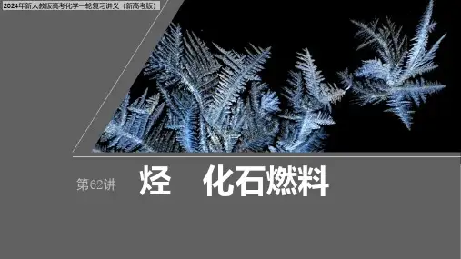 2024年新人教版高考化学一轮复习讲义(新高考版)  第10章 第62讲 烃 化石燃料