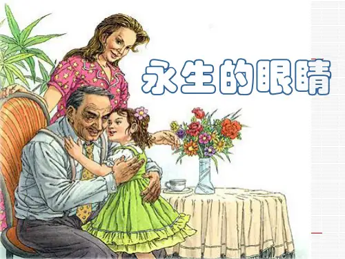 永生的眼睛课文优秀教案设计语文课件PPT