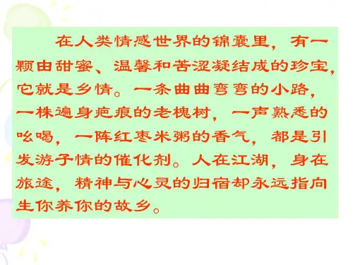 《我心归去》ppt课件