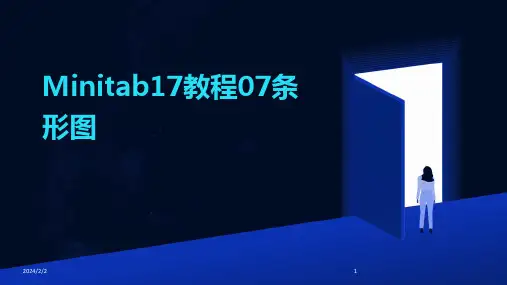 2024年度Minitab17教程07条形图