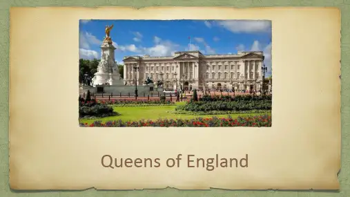Queens of England 英国女王