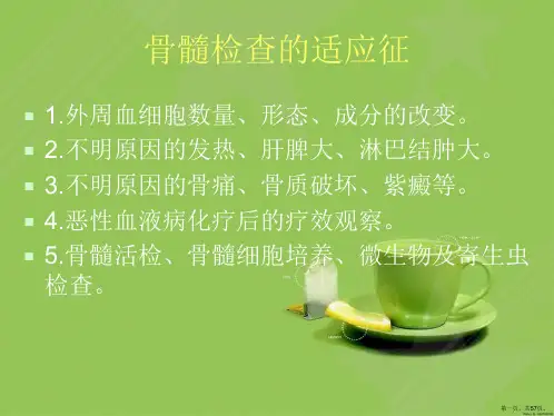 常见血液病骨髓细胞及血片判读