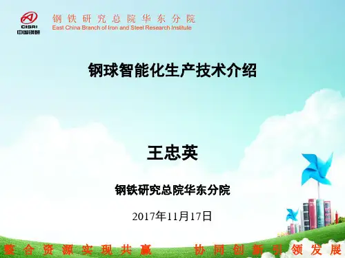 华东院智能化钢球生产技术介绍