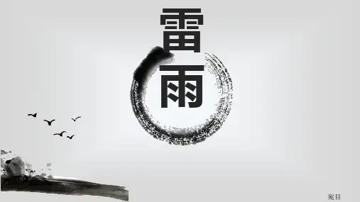《雷雨(节选)》ppt课件41张 