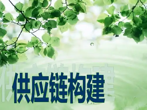 可口可乐公司供应链案例