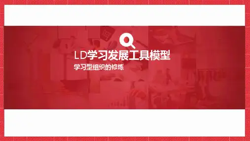 【工具模型】LD学习发展模型大全